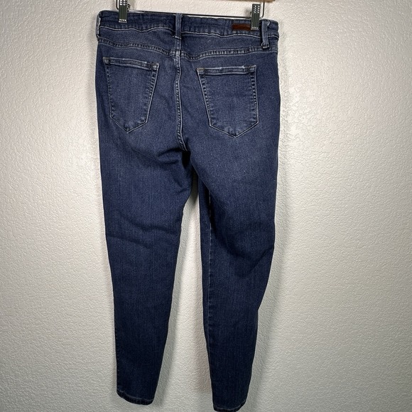 Just USA Women's Blue Distressed Mid-Rise Skinny Denim Jeans Stitch Fix Size 30 - Picture 6 of 11